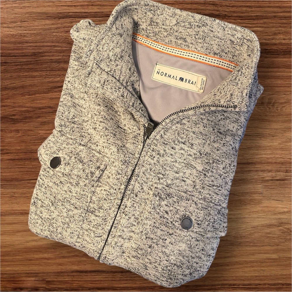 NORMAL BRAND (STITCHFIX) Heather Gray Vest
